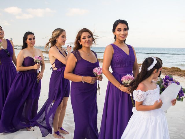 La boda de Alex y Omayra en Puerto Morelos, Quintana Roo 43