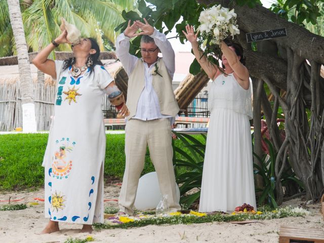 La boda de Jason y Lynn en Isla Mujeres, Quintana Roo 23