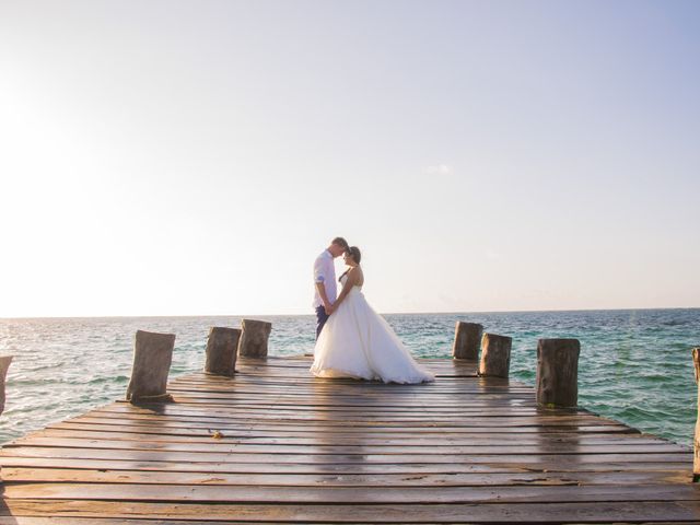 La boda de Hans y Dina en Puerto Morelos, Quintana Roo 77