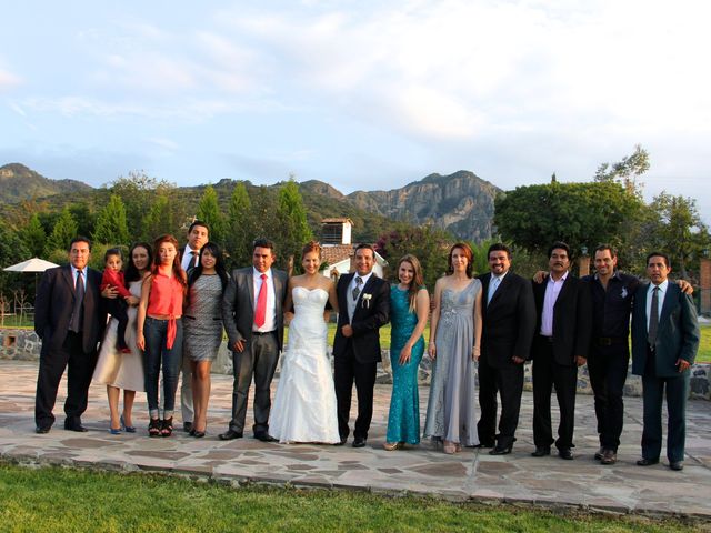 La boda de César y Mireya en Jilotepec, Estado México 14