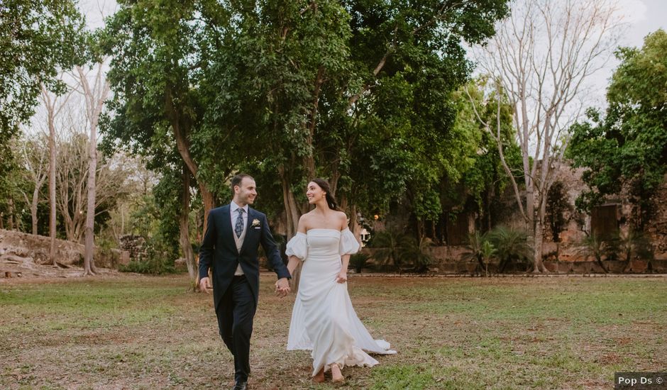 La boda de Guille y Moni en Abalá, Yucatán