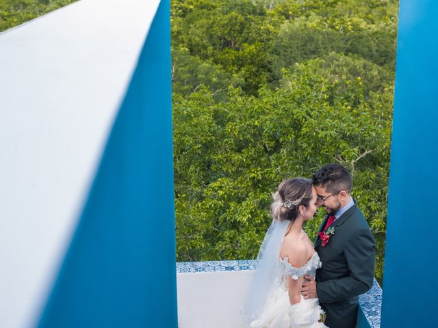 La boda de Israel y Aremi en Playa del Carmen, Quintana Roo 17