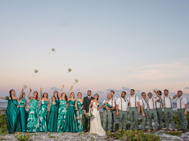 La boda de Israel y Aremi en Playa del Carmen, Quintana Roo 23