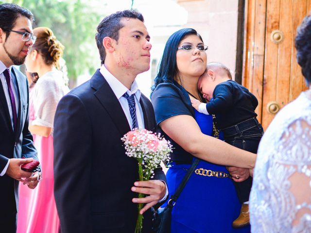 La boda de Hugo  y Cynthia  en Aguascalientes, Aguascalientes 10