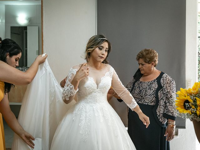 La boda de Clau y David en Jiutepec, Morelos 17
