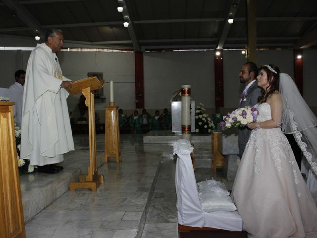 La boda de Edgar y Estefanía Berenice en Coacalco, Estado México 21