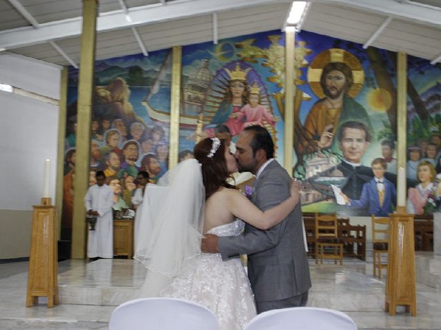 La boda de Edgar y Estefanía Berenice en Coacalco, Estado México 2