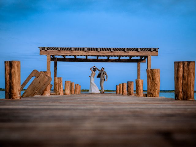 La boda de Rodrigo y Adriana en Bacalar, Quintana Roo 4