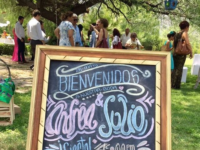 La boda de Julio y Andrea  en Santa Catarina, Nuevo León 6