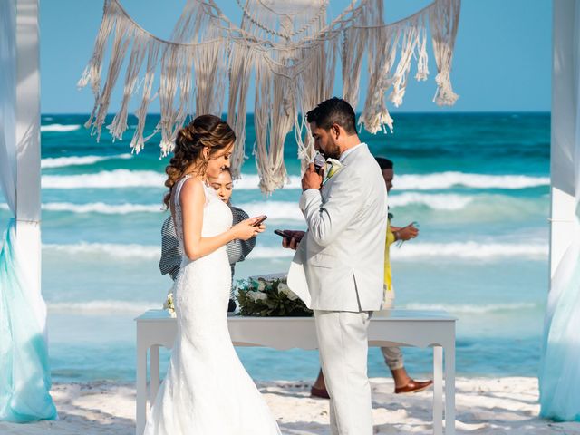 La boda de Beto y Ishshah en Puerto Aventuras, Quintana Roo 66