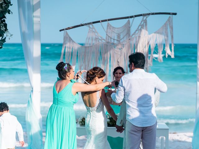 La boda de Beto y Ishshah en Puerto Aventuras, Quintana Roo 80