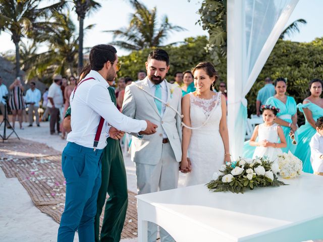 La boda de Beto y Ishshah en Puerto Aventuras, Quintana Roo 81