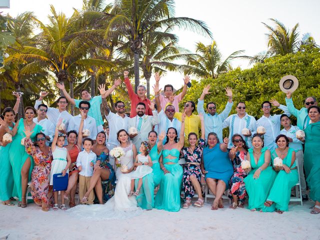 La boda de Beto y Ishshah en Puerto Aventuras, Quintana Roo 93