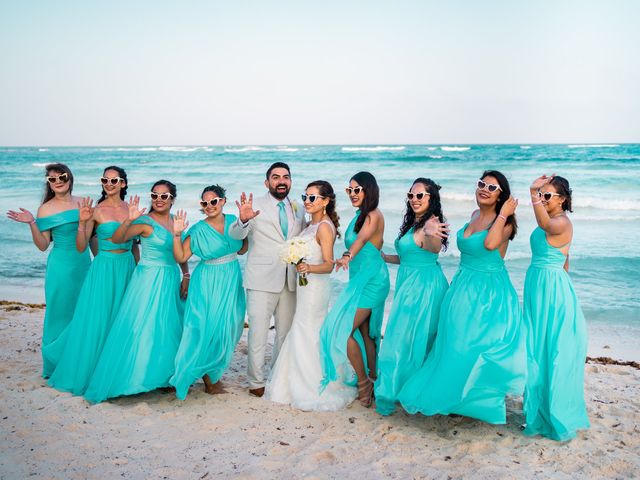 La boda de Beto y Ishshah en Puerto Aventuras, Quintana Roo 104