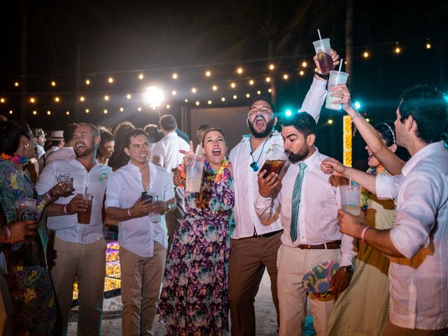 La boda de Beto y Ishshah en Puerto Aventuras, Quintana Roo 154
