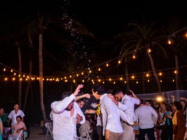 La boda de Beto y Ishshah en Puerto Aventuras, Quintana Roo 163
