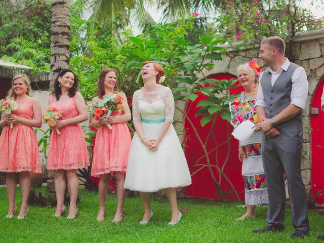 La boda de Aaron y Alissa en Puerto Morelos, Quintana Roo 39