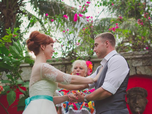 La boda de Aaron y Alissa en Puerto Morelos, Quintana Roo 43