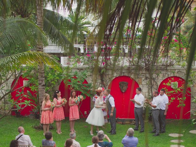 La boda de Aaron y Alissa en Puerto Morelos, Quintana Roo 45