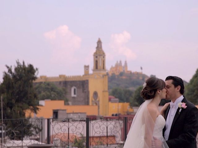 La boda de Joaquín y Mariana en San Andrés Cholula, Puebla 1