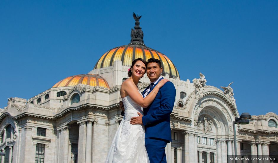 La boda de Saúl y Carmen en Cuauhtémoc, Ciudad de México