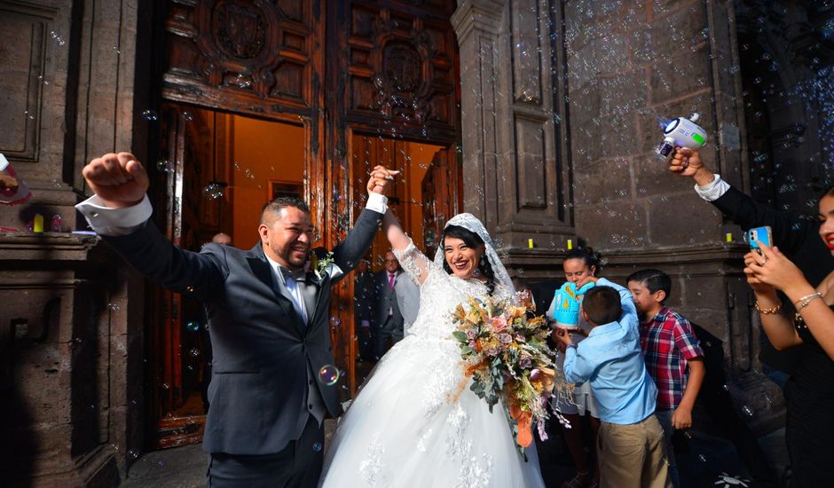 La boda de Misael y Iade en Morelia, Michoacán