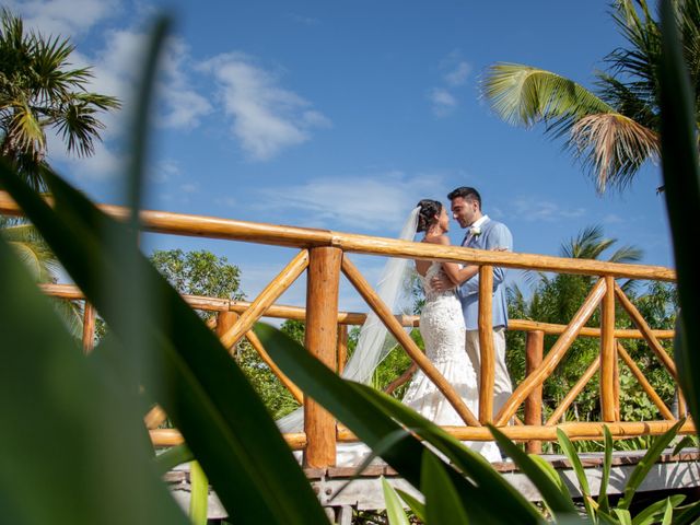 La boda de Josh y Jillian en Puerto Aventuras, Quintana Roo 11