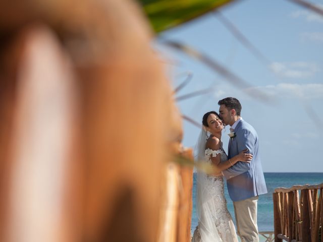La boda de Josh y Jillian en Puerto Aventuras, Quintana Roo 12