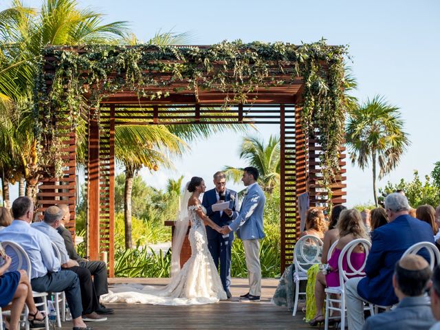 La boda de Josh y Jillian en Puerto Aventuras, Quintana Roo 16