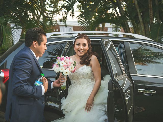 La boda de Oscar y Thalía en Jiutepec, Morelos 43