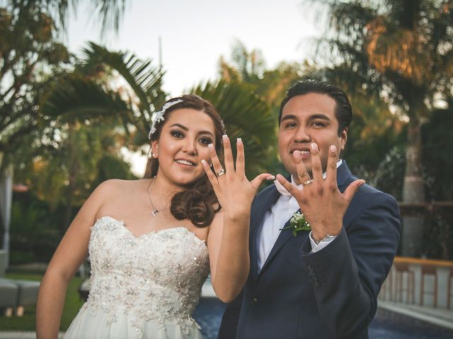La boda de Oscar y Thalía en Jiutepec, Morelos 45
