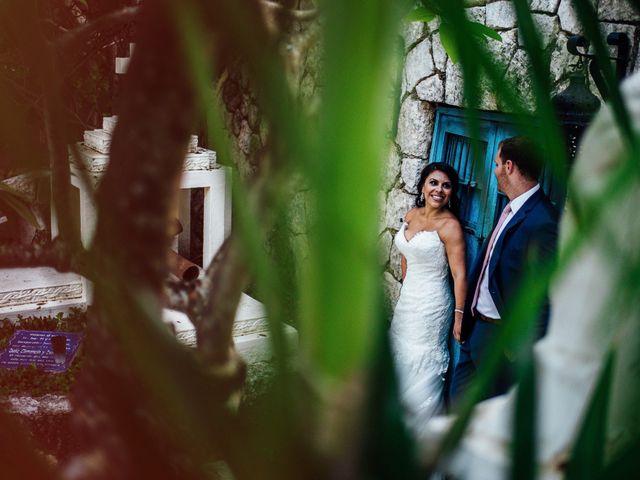 La boda de Dennis y Jenny en Playa del Carmen, Quintana Roo 34