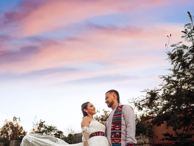 La boda de Zynas Moreno y Alexa Campa en San Jacinto Amilpas, Oaxaca 3