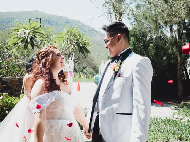 La boda de Diego  y Shari  en Bernal, Querétaro 7