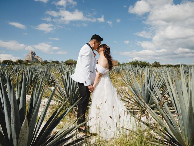 La boda de Diego  y Shari  en Bernal, Querétaro 9