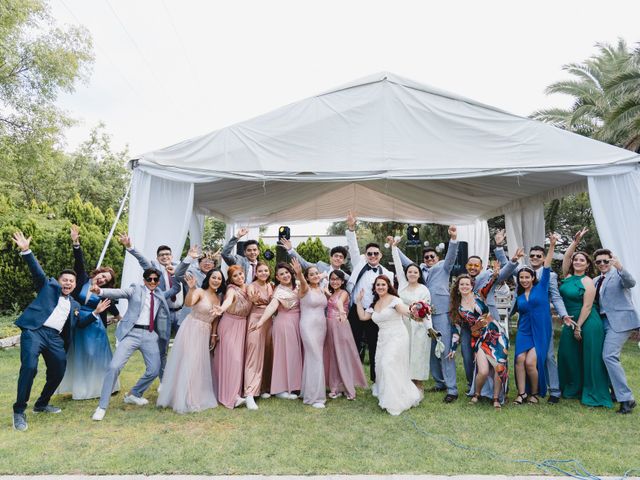 La boda de Diego  y Shari  en Bernal, Querétaro 14