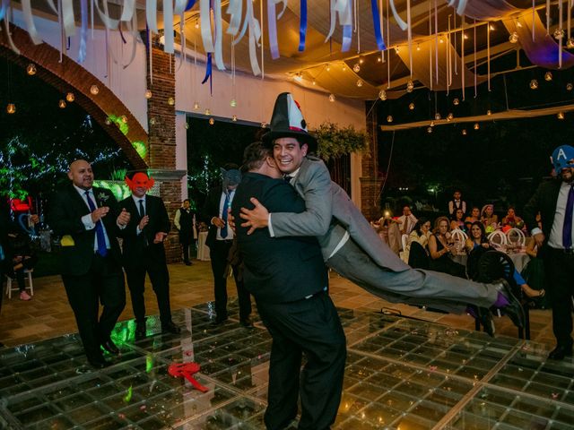 La boda de Alberto y Alejandra en Tepotzotlán, Estado México 108