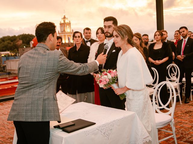 La boda de Joel y Mine en Cholula, Puebla 19