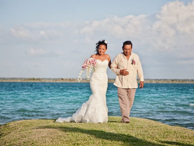 La boda de Julia y Ismael en Bacalar, Quintana Roo 9