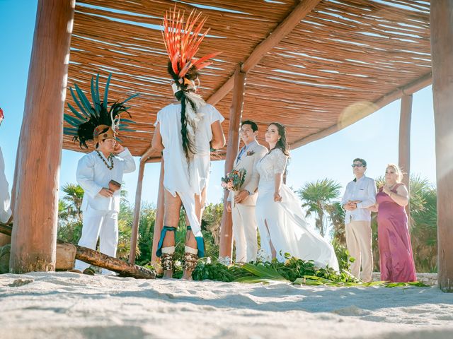 La boda de Greg y Jacky en Tulum, Quintana Roo 32