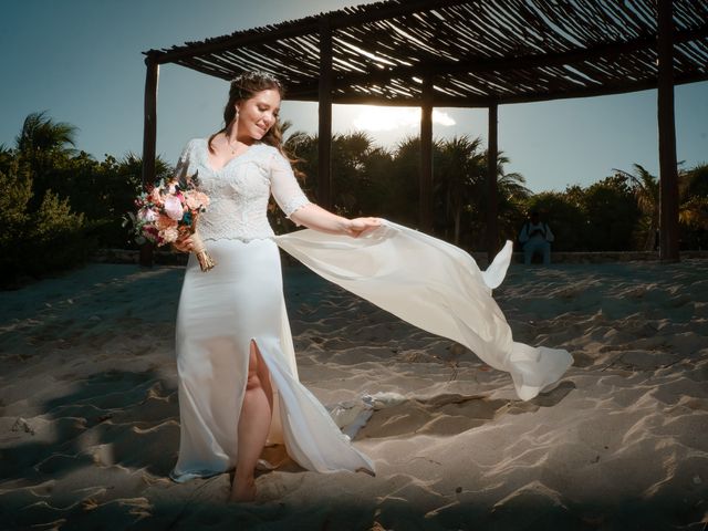 La boda de Greg y Jacky en Tulum, Quintana Roo 35