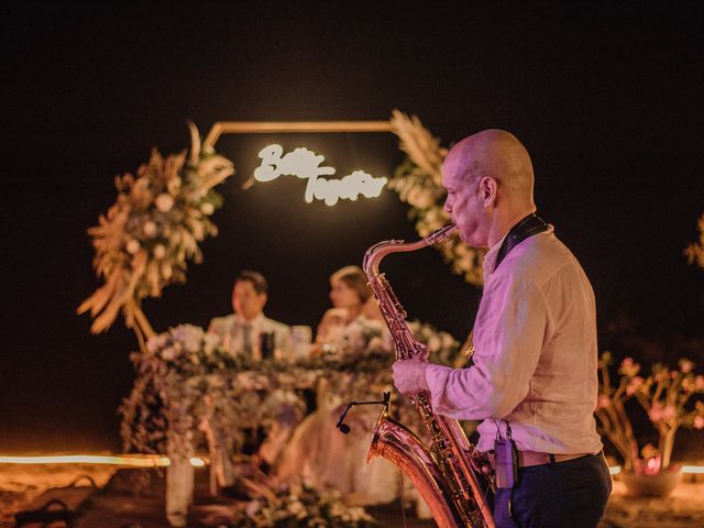 La boda de Mario y Rakel en Ixtapa Zihuatanejo, Guerrero 123