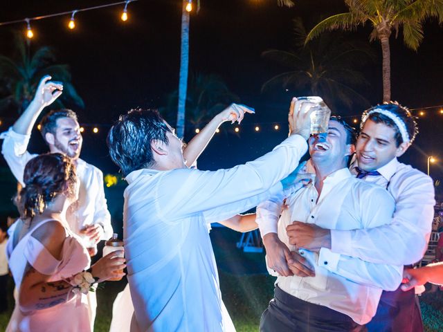 La boda de Salvador y Natalia en Cancún, Quintana Roo 43
