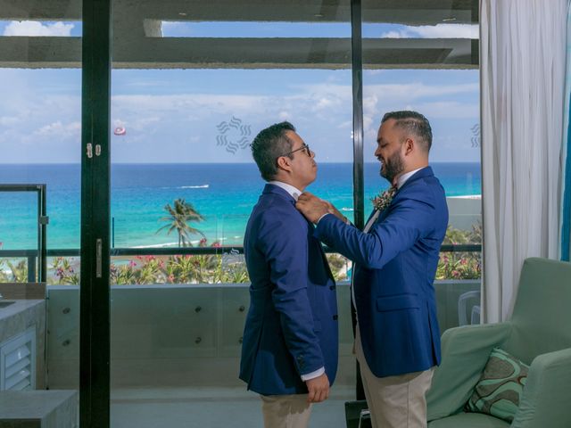 La boda de Jonhatan y Roberto en Cancún, Quintana Roo 5