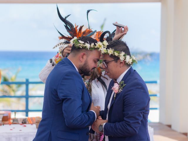La boda de Jonhatan y Roberto en Cancún, Quintana Roo 1