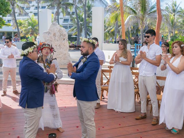 La boda de Jonhatan y Roberto en Cancún, Quintana Roo 74