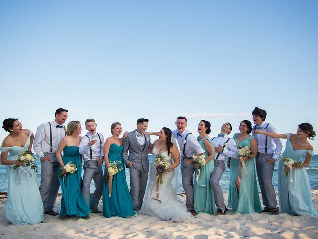 La boda de Jason y Diana en Playa del Carmen, Quintana Roo 11