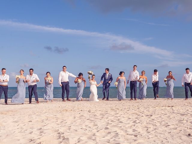 La boda de Arturo y Melanie en Cancún, Quintana Roo 26