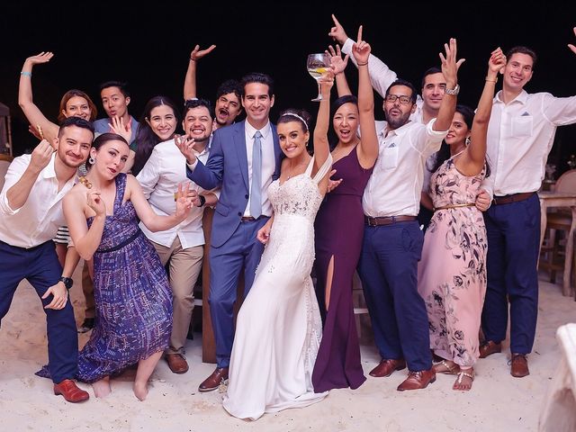 La boda de Arturo y Melanie en Cancún, Quintana Roo 57