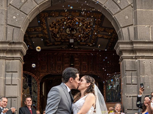 La boda de Rafael y Monica en San Andrés Cholula, Puebla 28